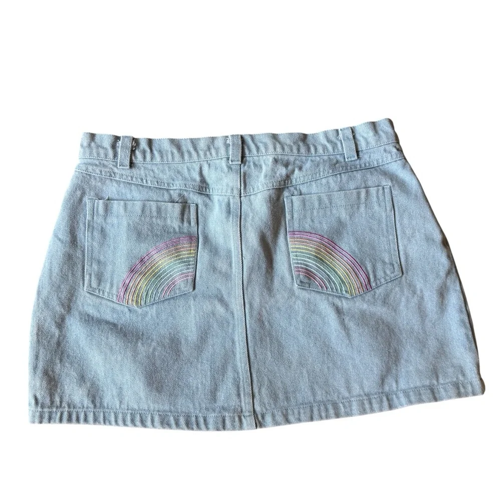 โจ Rare Y2K My Little Pony Denim Mini Skirt โจ - Picture 5 of 8